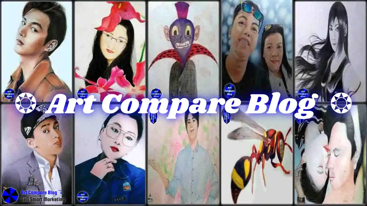 Hand-Drawn Portraits and Creative Artwork Collection