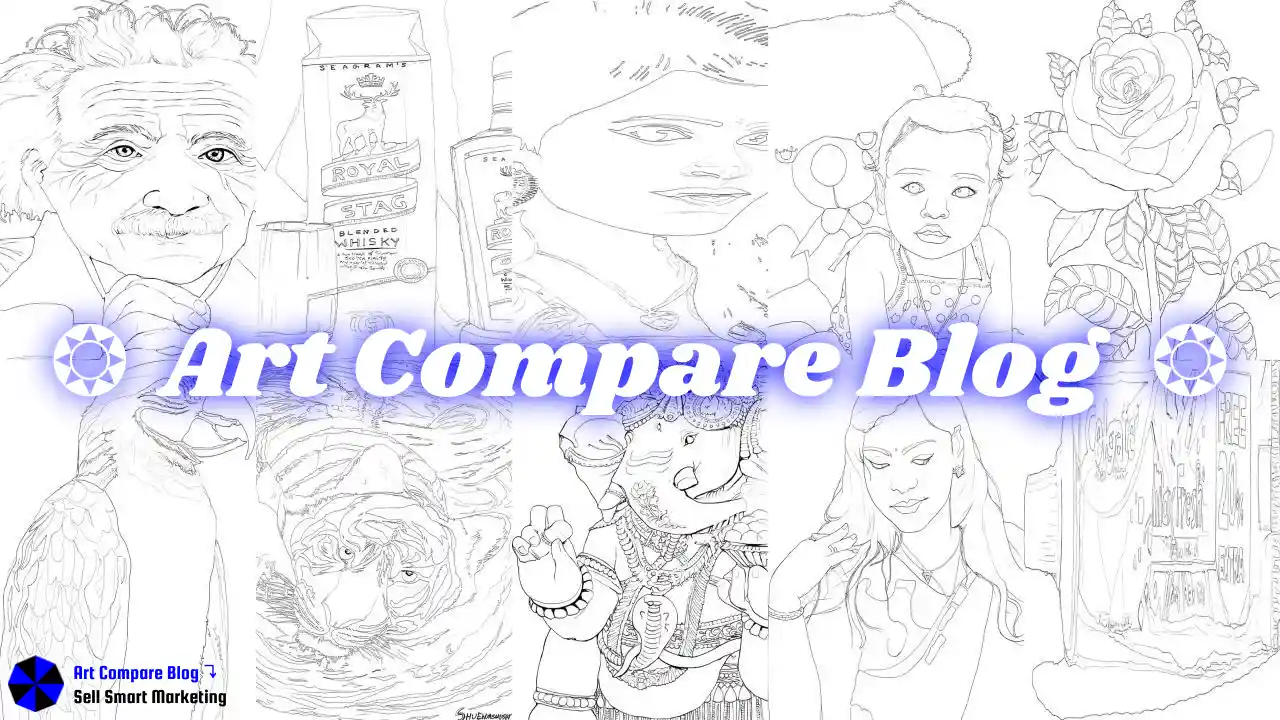 Realistic Hand-Drawn Artworks-Outline